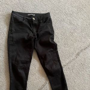 Design lab skinny black stretch jeans size 26